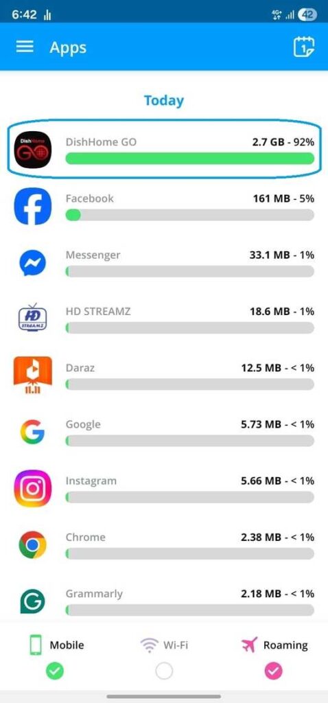 NPL T20 match online streaming data usage