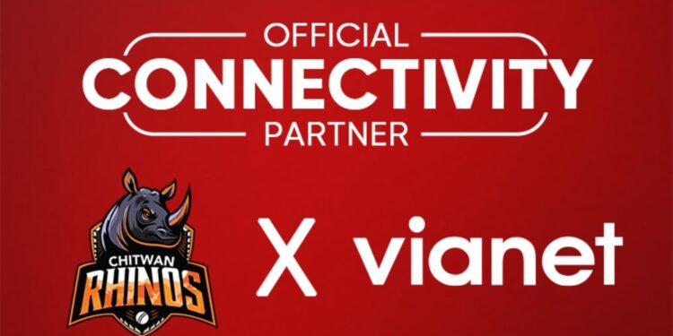 Vianet Connectivity Partner Chitwan Rhinos