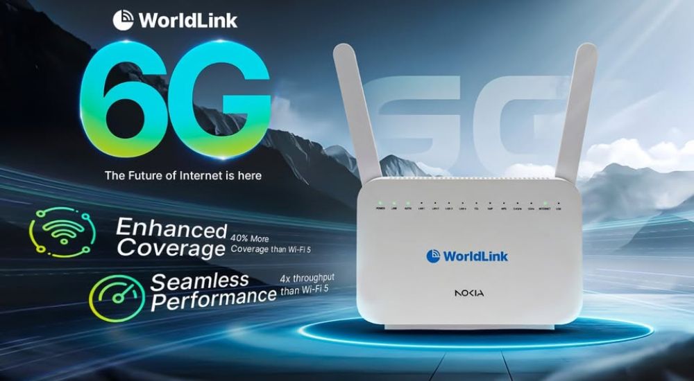 WorldLink 6G internet packages