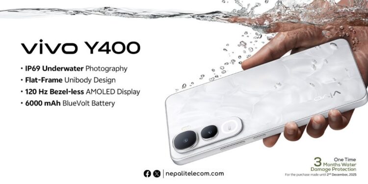 vivo Y400 price in Nepal
