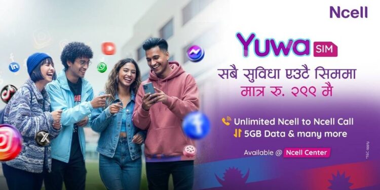 Ncell Yuwa SIM for Gen Z