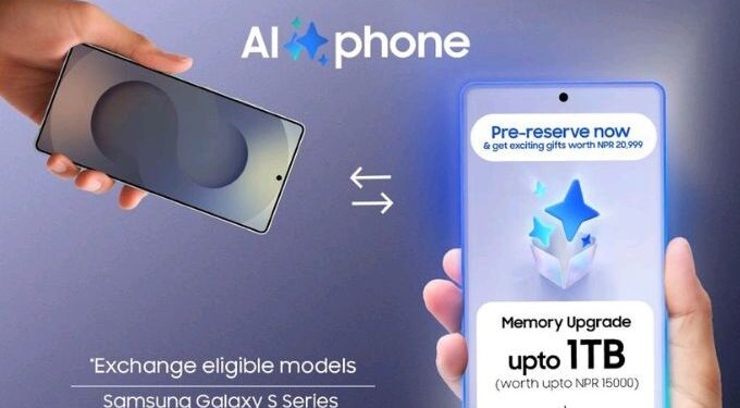 Samsung Pre-Reserve Offer Nepal