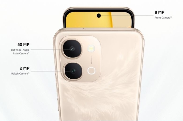 vivo Y31d camera setup