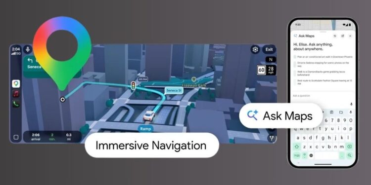 Google Maps Ask Maps Immersive Navigation