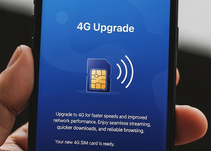 4G SIM upgrade